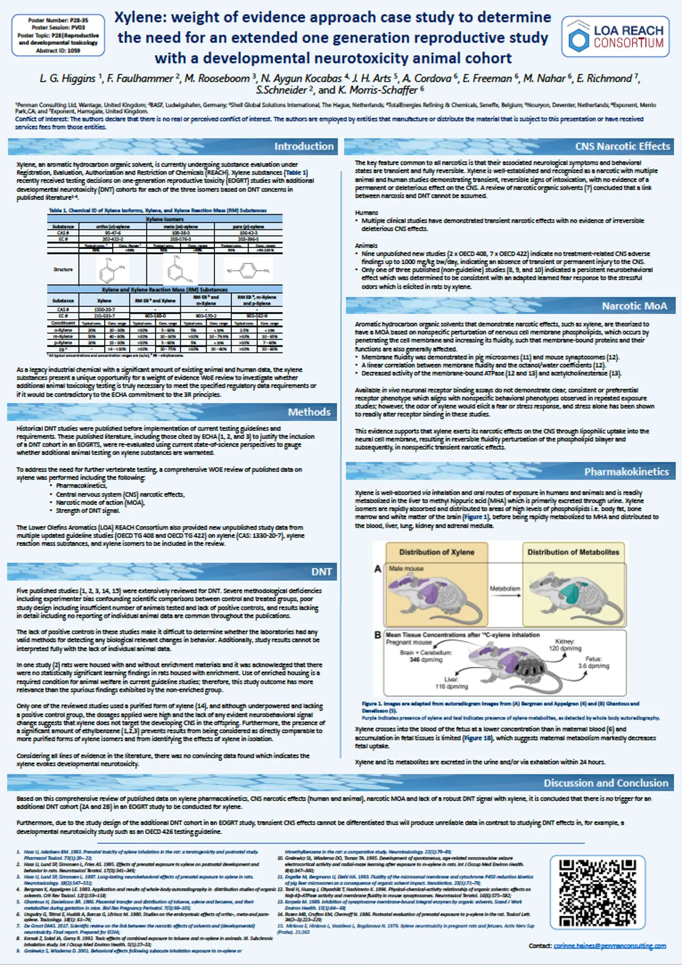 Xylene: weight of evidence approach case study to determine the need for an extended one generation reproductive study with a developmental neurotoxicity animal cohort